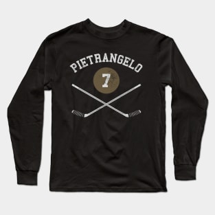 Alex Pietrangelo Vegas Sticks Long Sleeve T-Shirt